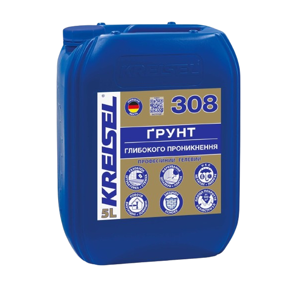 Грунт гелевый глубокого проникновения Kreisel 308 (5 л)