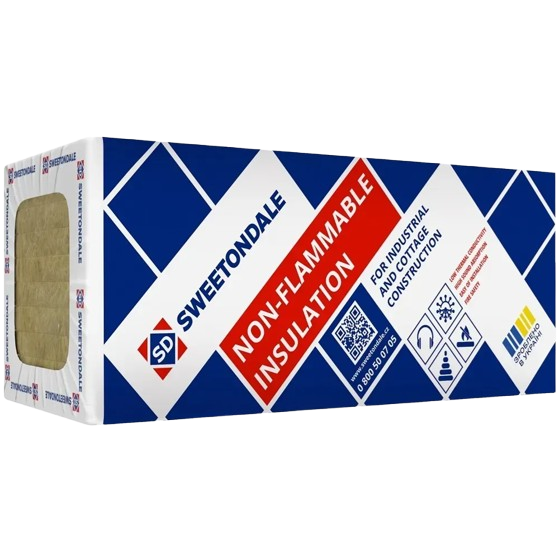 Базальтовий утеплювач Sweetondale Thermowool Fas Effect 135 1200x600x150 мм (1,44 м2)