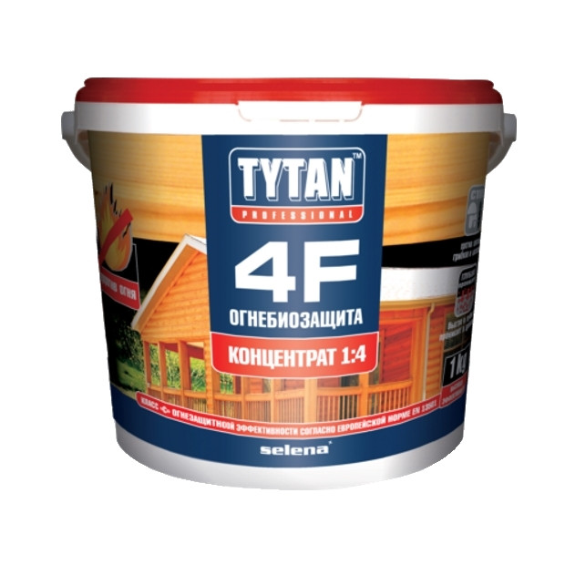 Деревозахисний засіб Tytan 4F Вогнебіозахист (1 кг)