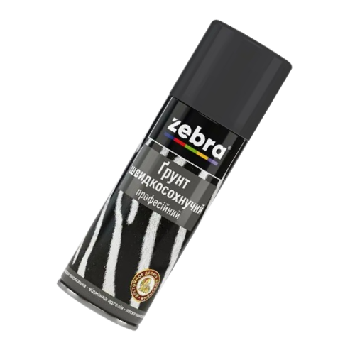 Грунт аэрозольный быстросохнущий Zebra № 90 (400 мл)