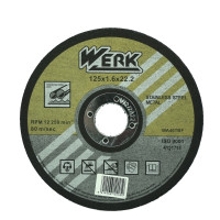 Отрезной круг по металлу Werk 125х1.6х22.2 мм