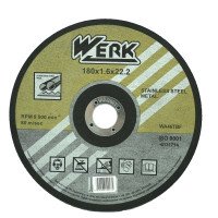 Відрізне коло по металу Werk 180х1.6х22.2 мм