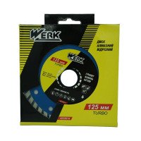 Круг алмазний Werk Turbo 125х7х22.225 мм