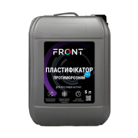 Пластификатор противоморозный для всех видов бетона FRONT (5 л)
