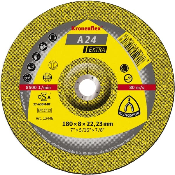 Шлифовальный диск A 24 Extra (125x6x22,23, GEK)
