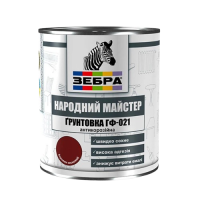 Грунтовка ГФ-021 "Народный мастер" № 587 боровик сосновый (2,8 кг)
