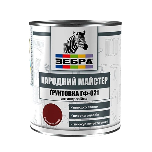 Грунтовка ГФ-021 "Народный мастер" № 587 боровик сосновый (2,8 кг)
