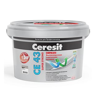 Затирка Ceresit CE-43 кирпичный(2кг) высокопрочная