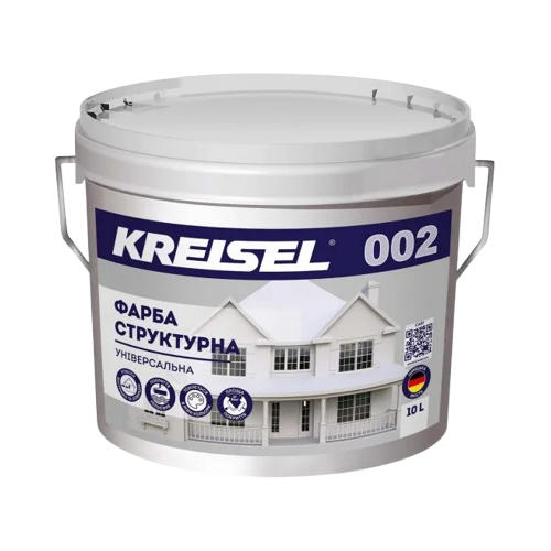 Краска структурная универсальная Kreisel 002 (10 л)