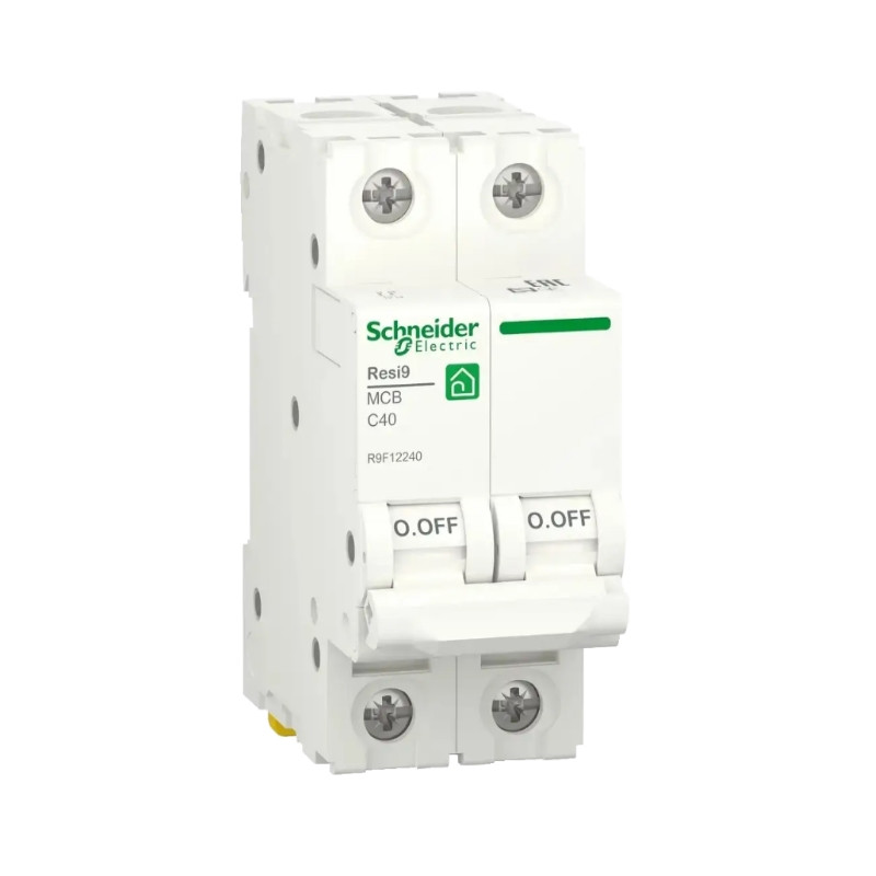 Автоматический выключатель RESI9 6kA 2P 40A C Schneider Electric