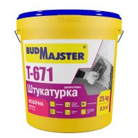 Штукатурка декоративна акрилова Будмайстер Т-671 "Мозаїчна" 1.2 мм (25 кг)
