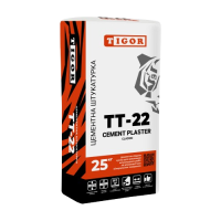 Штукатурка цементная TIGOR ТТ-22 CEMENT PLASTER (25 кг)