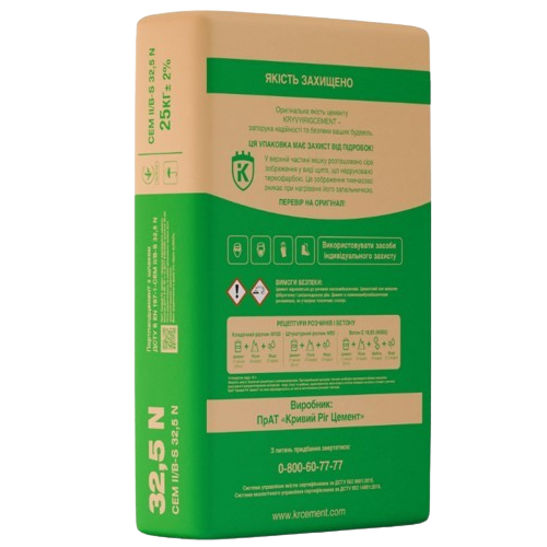 Цемент М400 Хайдельберг (25 кг)