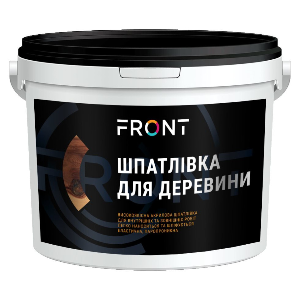 Шпаклівка акрилова по дереву FRONT (8 кг)