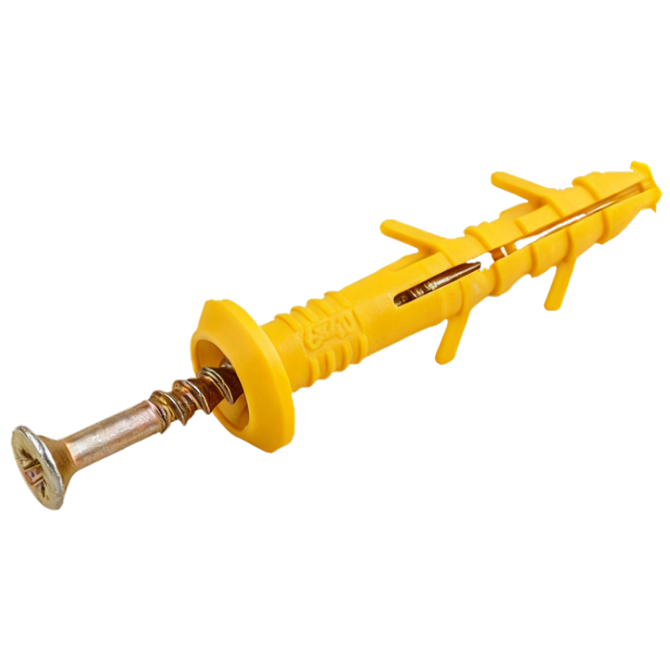 Дюбель шуруп гриб 6x40 мм (100 шт.)