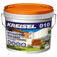 Штукатурка белая фасадная акриловая Kreisel AKRYTYNK "Барашек" 1.5 мм, База А (25 кг)