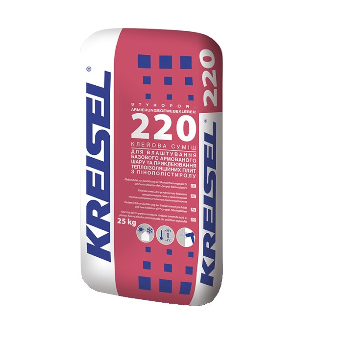 Клей для ППС Kreisel 220 універсальний (25 кг)