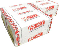 Базальтовий утеплювач IZOVAT-125 1000x600x100 мм (1.2 м2)