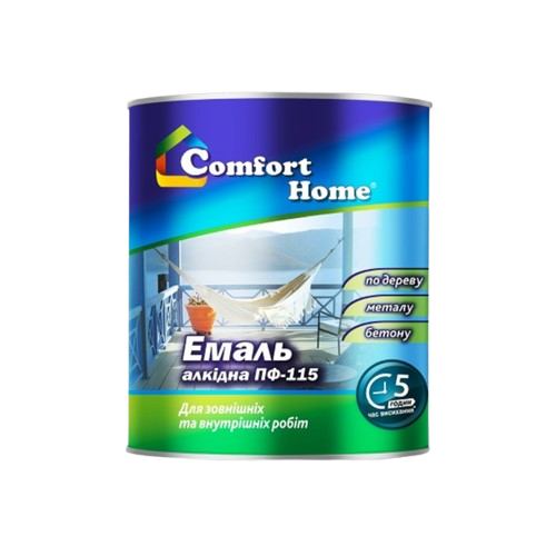 Эмаль алкидная "Comfort" ПФ-115 светло-серая (2,8 кг)