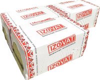 Базальтовый утеплитель IZOVAT-40 1000x600x100 мм (3 м2)