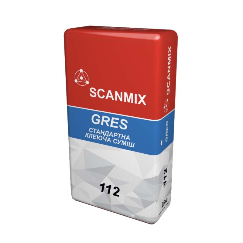Клей для плитки Scanmix Gres 112 (25 кг)