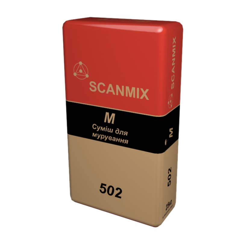 Смесь для кладки Scanmix M 502 (25 кг)