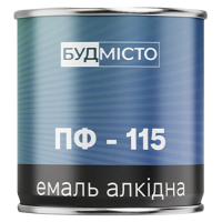  Емаль алкідна "Будмісто" ПФ-115 червона (2,8 кг)