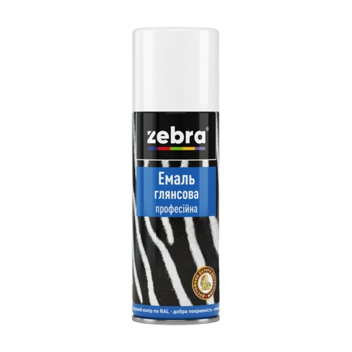 Эмаль аэрозольная Zebra 211 RAL5010 Синяя (400 мл)