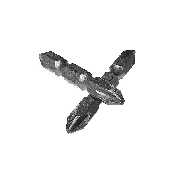 Біта S&R PH2/PH2x50мм, сталь S2, двостороння (2шт)