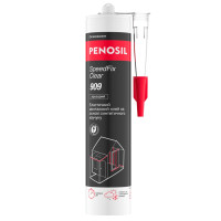 Клей жидкие гвозди быстрой хватки Penosil SpeedFix Clear 909 на каучуковой основе (290 мл),прозрачный