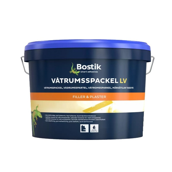 Шпаклівка вологостійка готова Bostik Vatrumspackel (10л)