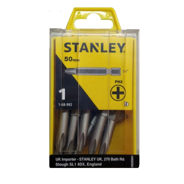 Бита STANLEY торсионная "Philips" PH2х50мм (1шт)