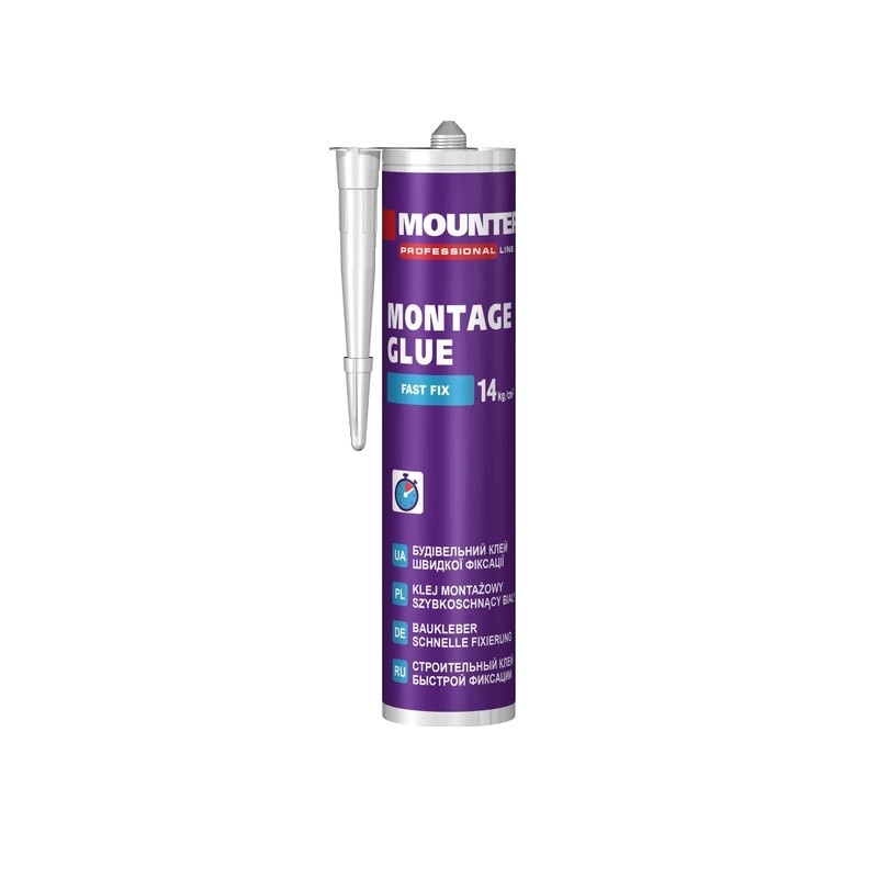 Клей Жидкие гвозди белые быстрой фиксации Fast Fix Mounter (280 мл)