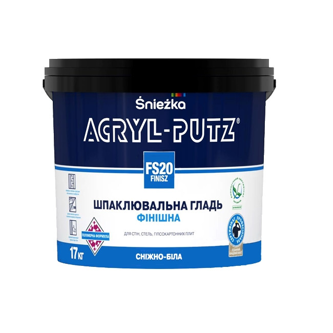 Шпаклівка Sniezka Acril-Putz фініш (17кг)