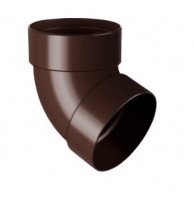 Відведення двомуфтове Rainway 67*130 коричневе