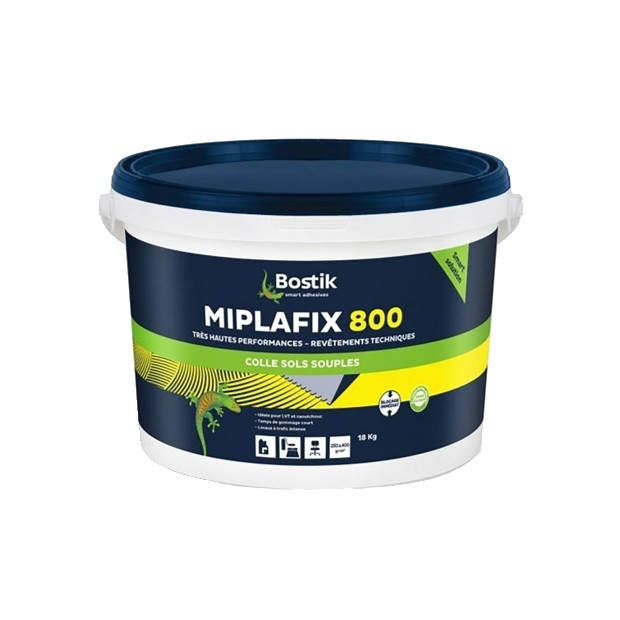 Клей для гнучких покриттів для підлоги Bostik Miplafix 800 (18 кг)