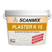 Штукатурка фасадная акриловая Scanmix PLASTER K 15 (25 кг)