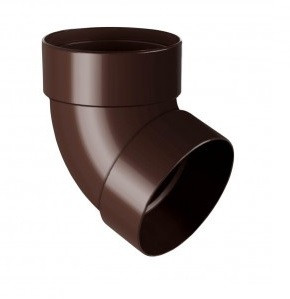 Відведення двомуфтове Rainway 67*90 коричневе